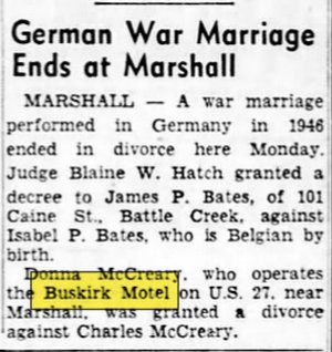 Undetermined 17 Mile Motel - May 27 1954 Article (newer photo)
